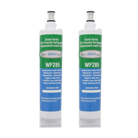 Replacement Water Filter For Whirlpool NLC250 Refrigerator Water Filter by Aqua Fresh (2 (Water Filters Uk Best Ones)