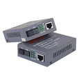 thumbnail image 1 of Convertidores Fibra Óptica Medios10/100 Ethernet 25km 2 pzs, gris, 1 of 5