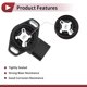 thumbnail image 5 of Sensores de posición del acelerador Unique Bargains No.226206P005 para INFINITI Q45 1997-2001 para NISSAN ALTIMA 1996-1997 1 Pc, 5 of 7