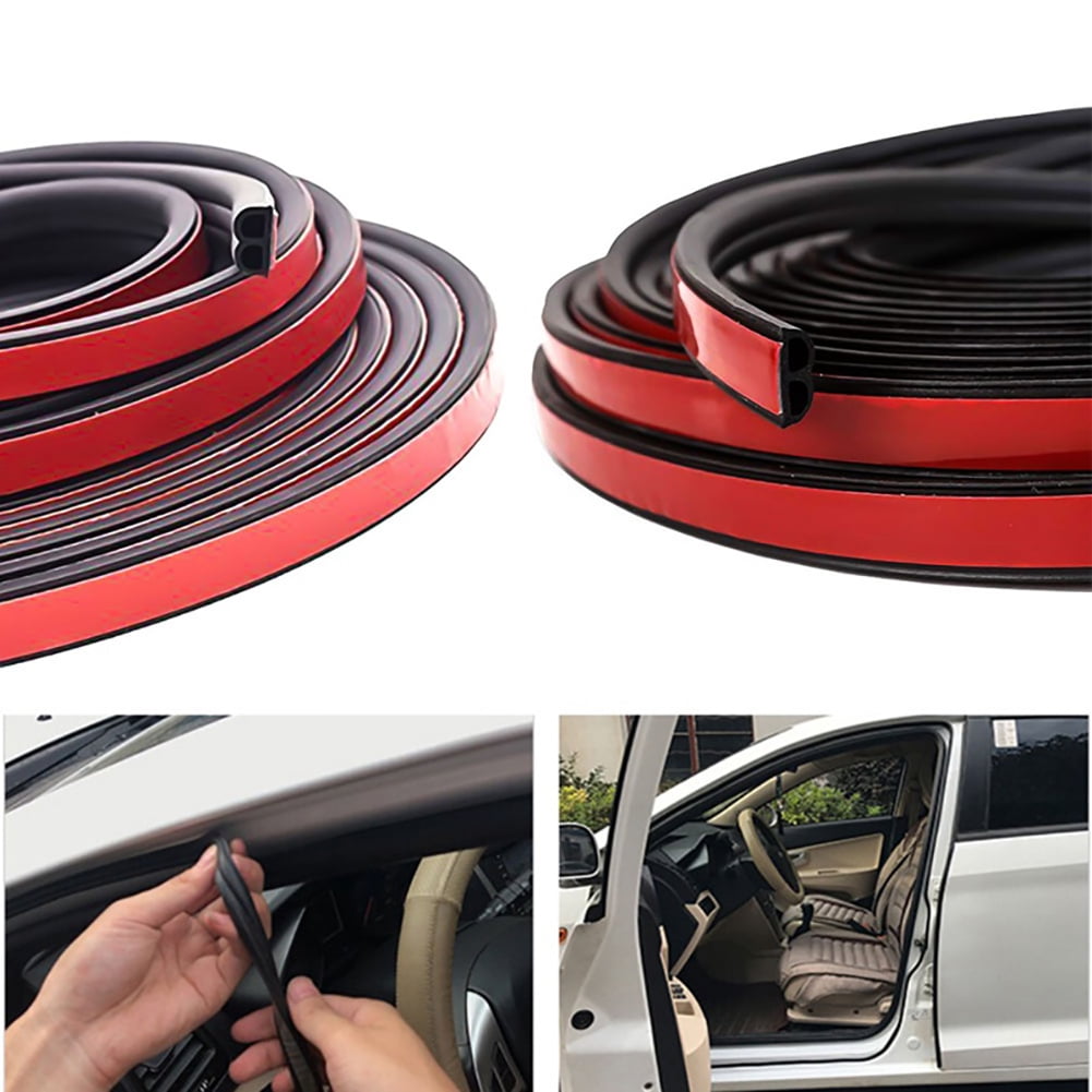 Car Door Auto Noise Guard Rubber Wind Seal Strip Molding 1ea B type For FORD Car 