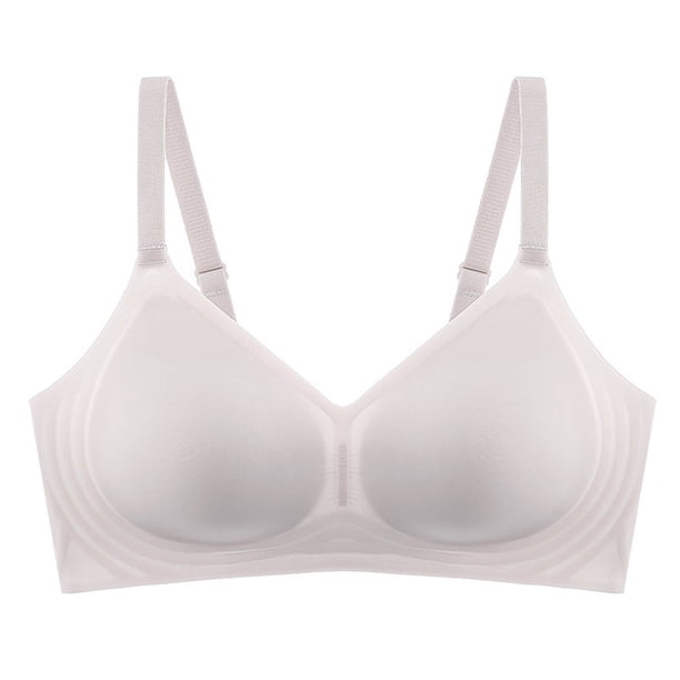 Puntoco Sujetadores sin aros para mujer Sujetadores de ropa interior sólidos y cómodos para mujer