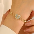 thumbnail image 7 of QIQUWOHUL Diamond Butterfly Love Jewelry Set For Women Teen Dainty Cubic Zircon Studs Trendy Statement Jewelry Gifts, 7 of 7