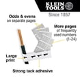 thumbnail image 2 of Wire Marker Book Klein Tools 56250 - Gestión de cables, 2 of 9