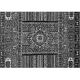 thumbnail image 1 of Ahgly Company Indoor Rectangle Abstract Gray Modern Area Rugs, 7' x 10', 1 of 4