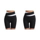 thumbnail image 3 of Pantalones cortos de mujer Qarigey Push Cintura alta Leggings sólido transpirable yoga estiramiento sin costuras blanco y negro, 3 of 6