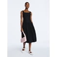 thumbnail image 2 of Scoop Women’s Cotton Maxi Dress with Bow Back, Sizes XS-4X, 2 of 5