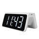 thumbnail image 5 of Reloj despertador con altavoz y Bluetooth, alarma dual, ruido blanco, transmisión de voz y luz LED para dormitorios, 5 of 8
