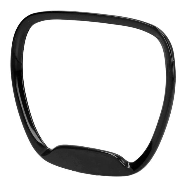 Steering Wheel Frame, Anti Fading Steering Wheel Trim Fashionable Replacement For Challenger 2015-2019 For Car Black