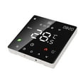 thumbnail image 1 of Smart Thermostat, LCD Color Touchscreen, PC Programmable, Electric Heating, Suitable for Home Hotel Office, AC 90 to 240V, Precise Temperature Control, Durable and Stylish, Wide, 1 of 8