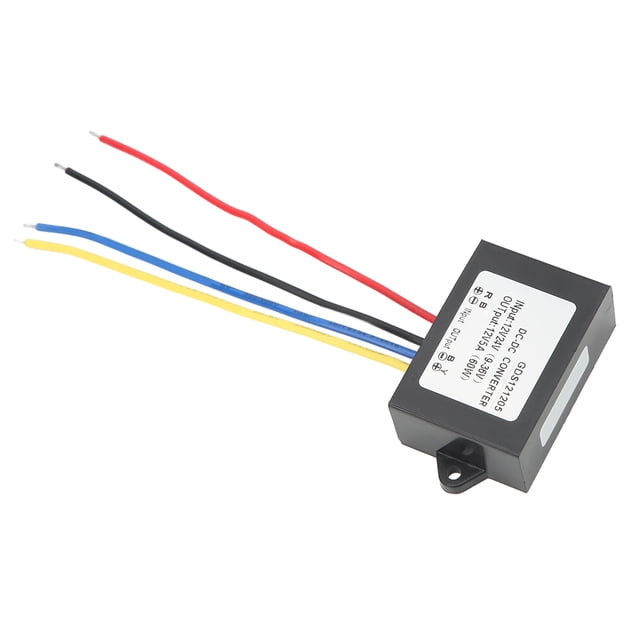 Módulo Regulador De Voltaje De CC, Seguro 9-36 V A 12 V 5 A Encapsulado De Resina Epoxi 60 W De Potencia De Salida Convertidor De Voltaje De CC A CC Práctico IP67 A Prueba De