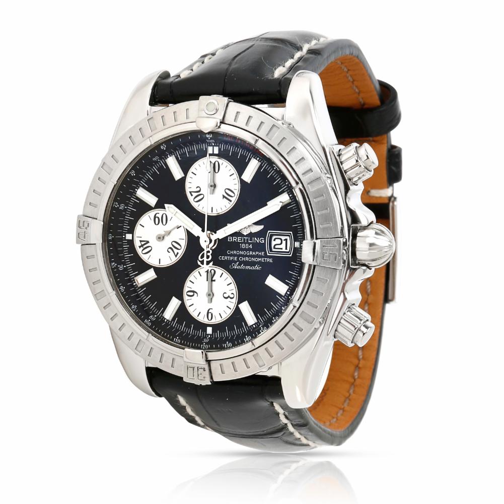 Pre-Owned Breitling Chronomat A13356 Steel Watch (Certified Authentic \u0026  Warranty) - Walmart.com
