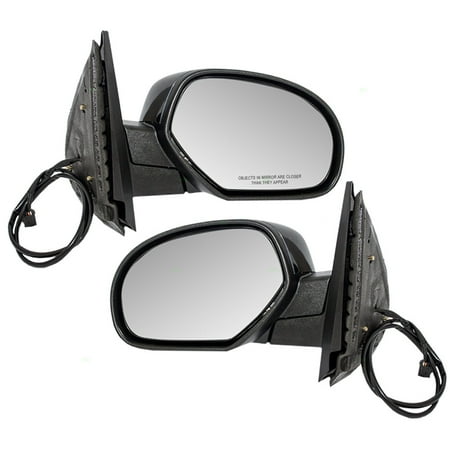 2001 Cadillac Seville Mirror Driver and Passenger Power Side View Mirrors Heated Smooth Replacement for Chevrolet Cadillac GMC Pickup Truck 20809967 25775875 ()