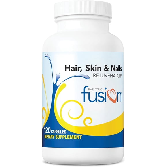 Bariatric Fusion Hair, Skin & Nails (Rejuvenator) | 120 Servings | 120 Capsules
