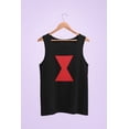 thumbnail image 5 of Old Glory Mens Halloween Black Widow Sleeveless Graphic Tank Top, 5 of 6