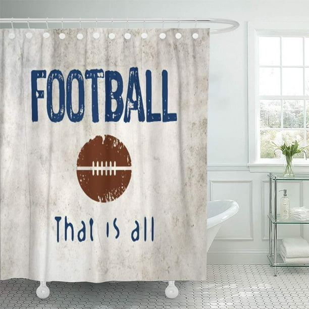 Footballer Jock Sports, Sports Shower Curtains Bathroom Accessories