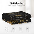 thumbnail image 6 of Yibo 50th Birthday Gifts for Women or Men 50th Birthday Gifts 50th Birthday Gift Ideas 1974 Birthday Gifts 50 Year Old Gifts for Women Turning 50 Blanket, 6 of 7