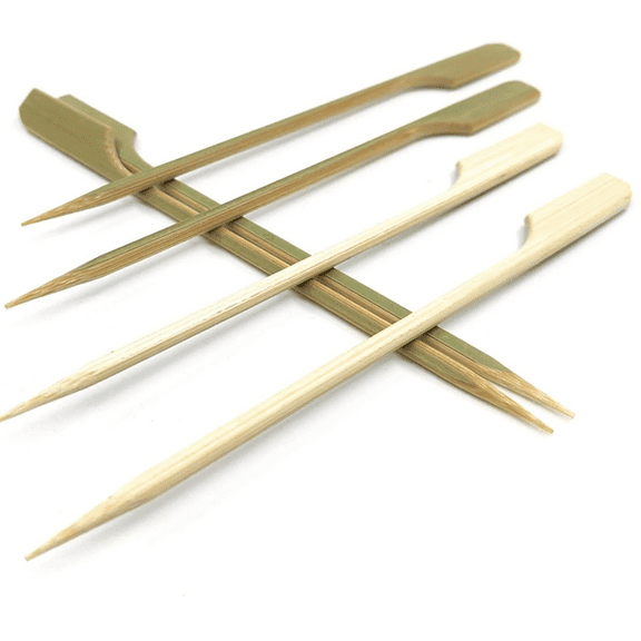 8in Bamboo Paddle Pick Skewers