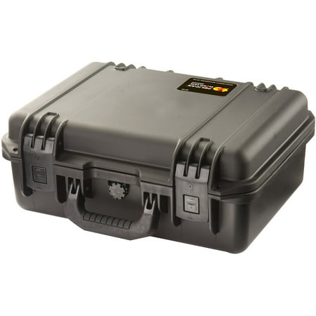 Pelican Storm IM2200 Hard Case with Press and Pull Latches, Watertight, Crushproof, Dustproof, Vortex Value, Two Pad Lockable Hasps - Black