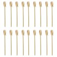 thumbnail image 1 of MasteelfCA 100Pcs Party Disposable Fruit Picks Loop Cocktail Picks Simple Bamboo Food Forks, 1 of 7
