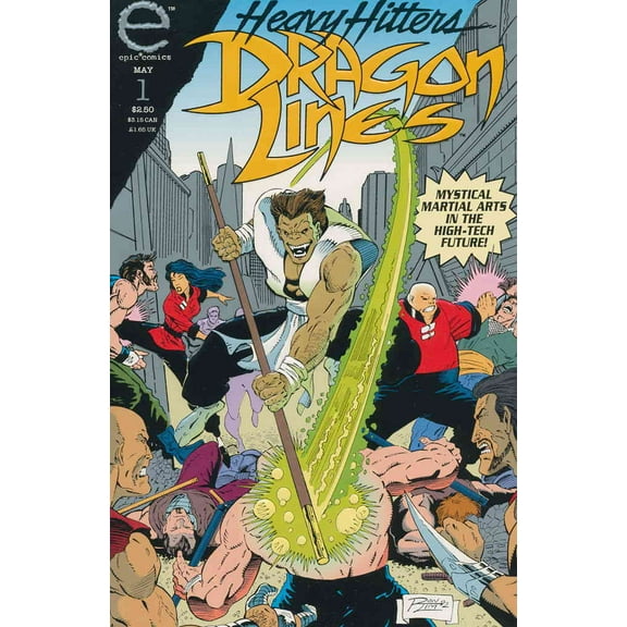 Dragon Lines #1 VF ; Epic Comic Book