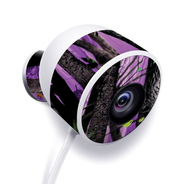 Skin Decal Wrap for Nest Cam Outdoor Security Camera sticker Purple