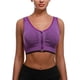 thumbnail image 2 of Sujetador deportivo con cremallera frontal para mujer Sujetador postoperatorio inalámbrico Sujetador deportivo de yoga activo Adepaton WMXL-40-12, 2 of 4