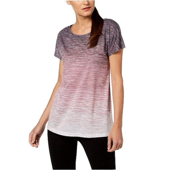 Ideology Womens Space dyed Cutout back T-shirt Size M