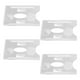 thumbnail image 3 of 4 porta credencial transparente para coche, de plástico, para identificación, parabrisas y estacionamiento, accesorios para interior de coche., 3 of 8