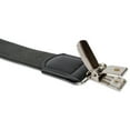 thumbnail image 3 of E-Living Store Men's 30mm Woven Expandable Braided Stretch Suspenders w/ Heavy Duty Clips, Dark Grey, 3 of 8
