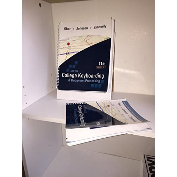 Pre-Owned Gregg College Keyboarding & Document Processing (Gdp); Lessons 1-60 Text (Spiral-bound) 0077319362 9780077319366