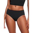 thumbnail image 1 of Bombacha de Bikini CRZ YOGA Cintura Media con Cobertura Completa Negra S, 1 of 5