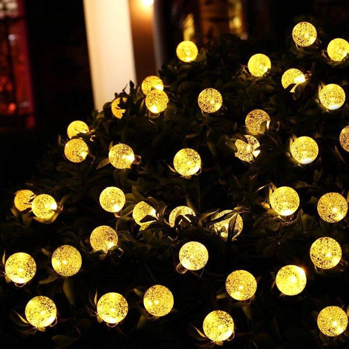 30 50 LED Lampada da giardino ad energia solare PARTY FAIRY stringa luci Crystal Ball 