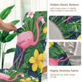 thumbnail image 5 of Yayeee 2 Pack Dining Chair Covers Stretch Parson Chairs Slipcovers Seat Protector, Pink Flamingo Pattern, 5 of 6