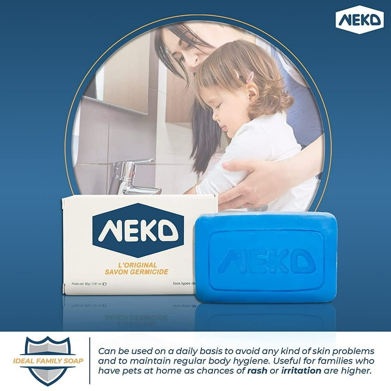 Neko Original Germicidal Hand Sanitizer Family Bar Soap 80g
