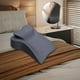 thumbnail image 1 of Almohada de Elevación de Piernas con Soporte para La Espalda, Funda Desmontable, Espuma Viscoelástica Antideslizante, Ideal para Oficina, , Le, 1 of 8