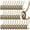 32 Pcs Antique Brass, variant on 32 Pack Black Coat Hooks Wall Mounted with 64 Screws Retro Double Hooks Utility Black Hooks for Coat, Scarf, Bag, Towel, Key, Cap, Cup, Hat