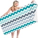 thumbnail image 5 of Toallas de Microfibra de La Serie Stripe Toallas de Baño Grandes Toallas de Playa, 5 of 7