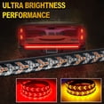 thumbnail image 2 of Xotic Tech 48" Multi-Functions 5 Rows 432pcs SMD Chips LED Tailgate Strip Light Bar - Flowing Turn Signal Brake Tail Reverse Running Arrowhead for Trucks Trailer Pickup SUV etc, No Drill Install, 2 of 7