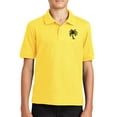 thumbnail image 4 of XXWXYD Girls Boys Sports Tennis 𝐏𝐨𝐥𝐨 Shirts, Kids School Uniform Quick-Dry Tops, Cute Tropical Button Shirt Summer Hawaian Style Comfort Fit, 4 of 8