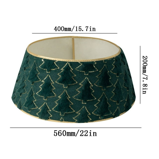 Cheapark Handmade Christmas Tree Collar - Tree Surround Craft, Festive Decoration Prop for Xmas Tree & Home