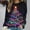 Multicolor, variant on Lopecy-Sta Women's Christmas Tree Print Crew Neck Sweatshirt, Loose Long Sleeve Casual Holiday Pullover Top Multicolor L
