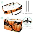 thumbnail image 4 of Maple Ieaf Pumpkin Large Foldable Oxford Cloth Beach Bag Storage Bin Shopping Basket Cube Organizer, 4 of 7