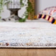 thumbnail image 4 of SAFAVIEH Valencia Brooks Distressed Area Rug, Blue/Gold, 6'10" x 6'10" Square, 4 of 10