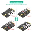 thumbnail image 3 of Adaptador Bus USB Con Llave M.2 B A Lector Tarjetas Compatible No SATA, 3 of 6