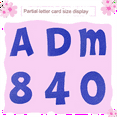thumbnail image 2 of 216 Pcs Glitter Bulletin Board Letters for Classroom Numbers Alphabet Poster, 2 of 6