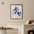 thumbnail image 3 of Sapphire Scrawl Shadowbox Print Western Floral Art by Art Remedy, Black Frame, 36 x 45, 3 of 7