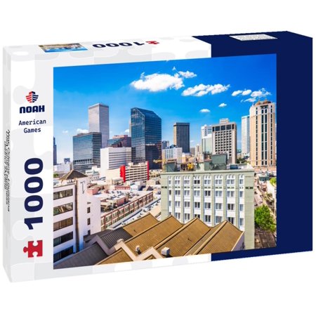 Noah Jigsaw Puzzle New Orleans, Louisiana, USA central business district skyline 1000 pieces