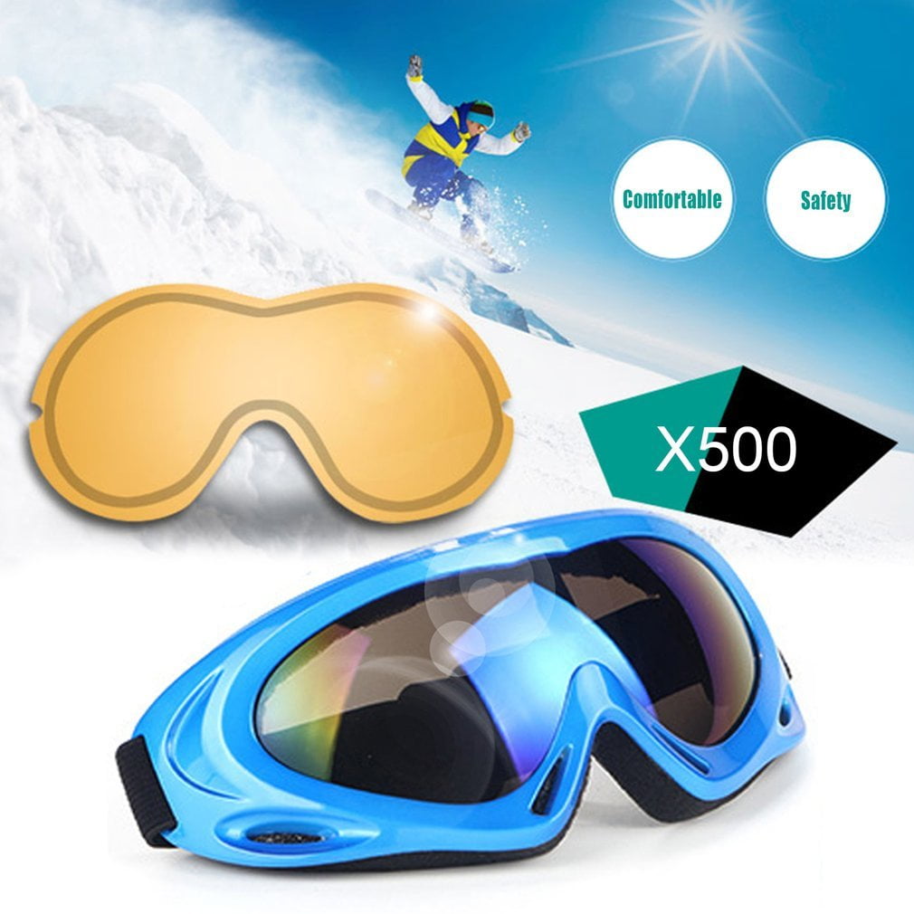 Ultra Lightweight Winter Snow Skiing Snowboard Goggles Windproof Outdoor Sport Eyewear Skating Cycling Sunglasses by