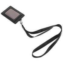GOOHOCHY 1Pcs Plastic Id Card Holder for Lanyard Design 4.9x2.9in