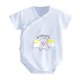 thumbnail image 1 of Gibobby Blusas Holgada Verano niño pequeño patrón de dibujos animados Color sólido transpirable Onesie Casual adecuado para 1 a 12 meses （Azul， 3-6Meses), 1 of 5